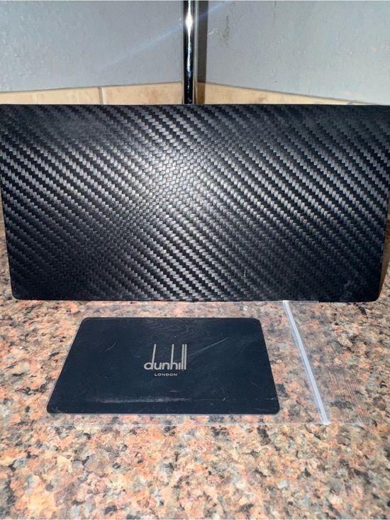 Dunhill Other - Dunhill London Chassis Carbon Fiber Print Leather Wallet ✅AUTHENTIC✅ retail $350